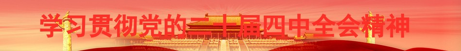 学习贯彻党的二十届四中全会精神