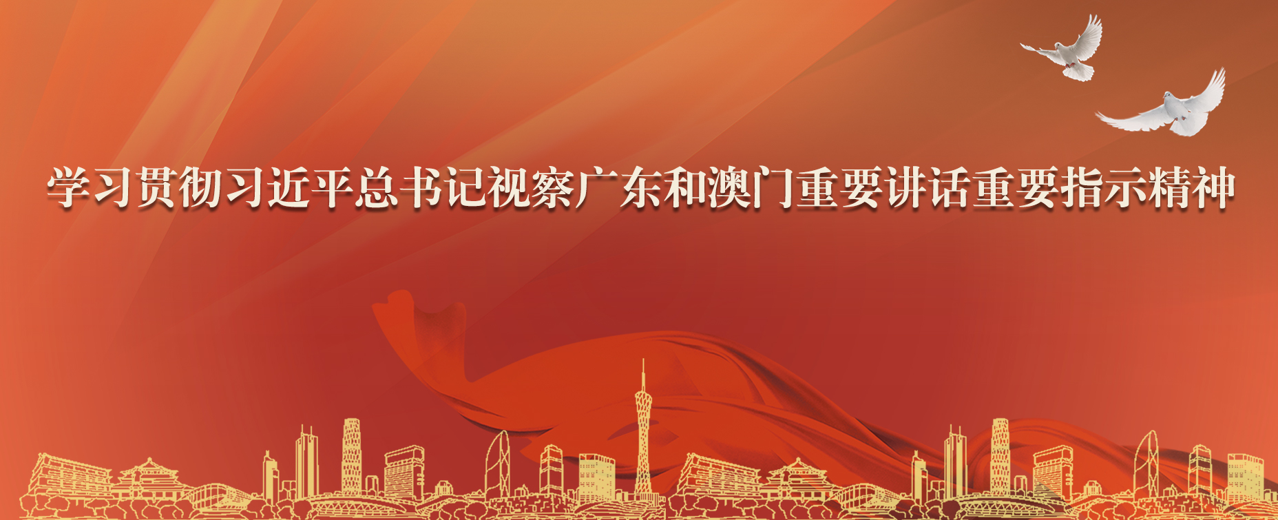 学习贯彻习近平总书记视察广东和澳门重要讲话重要指示精神